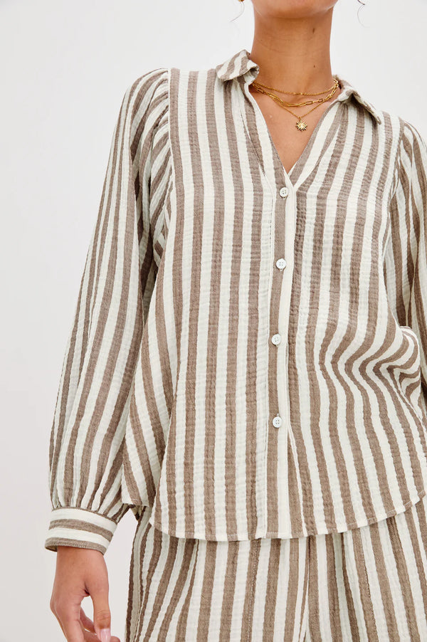 Lo Shirt Milos Stripe