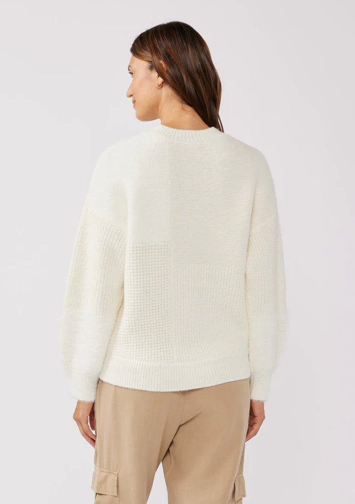 Plush Escape Sweater  Cream