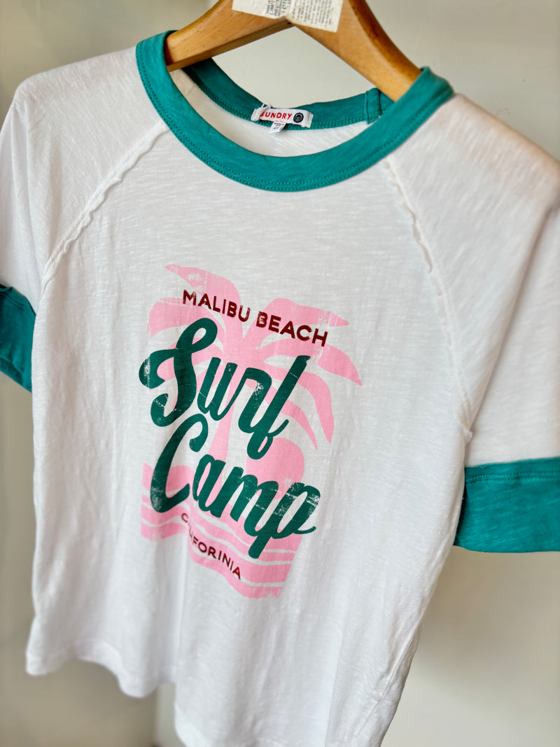 BOYFRIEND TEE SURF CAMP OPIC WHITE