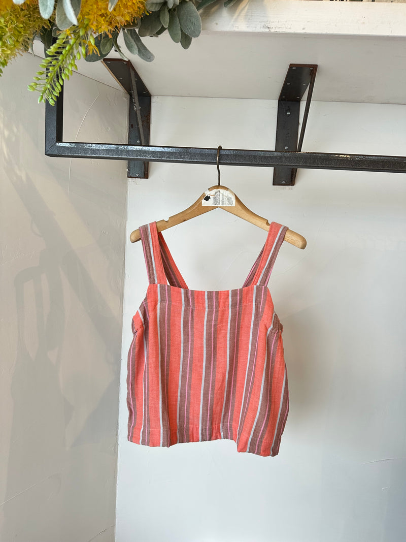 CROSS BACK SWING TANK BRIGHT CORAL BCOR