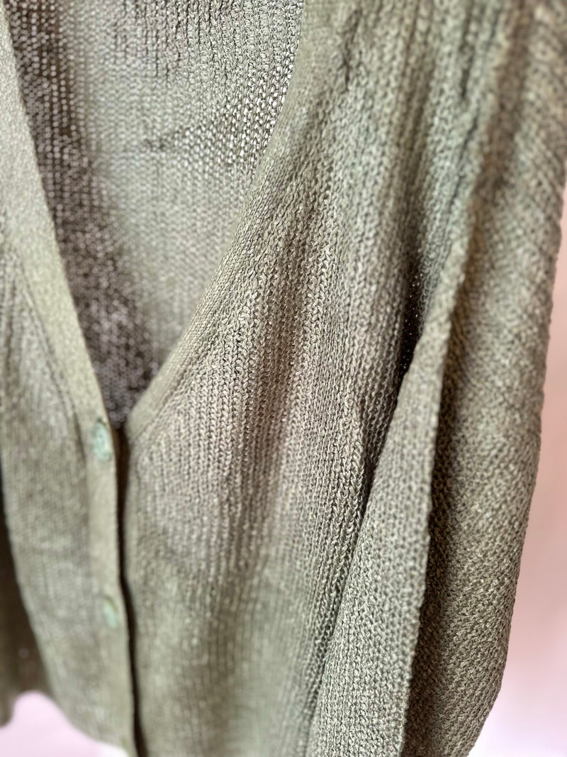 Miracle Cardigan/ Green
