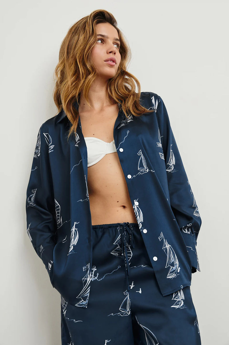 Ledger Shirt Sailboats