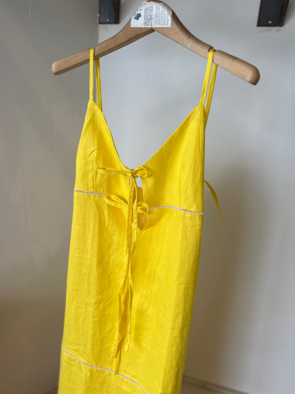 TWOKEYS  LINEN DRESS 💛sunny love