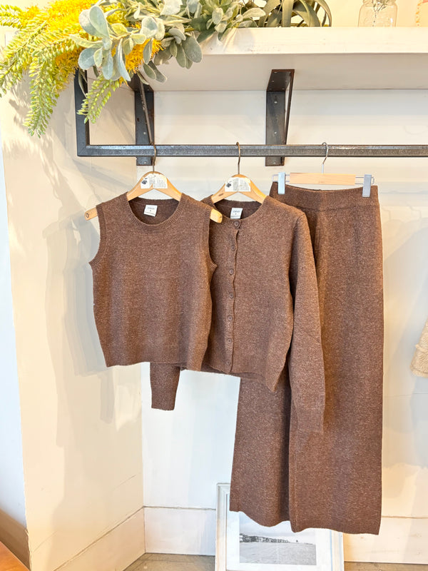 CIELO Knit Top / camel