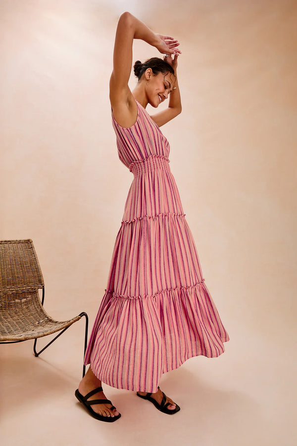 Loulou Dress Cabana Stripe