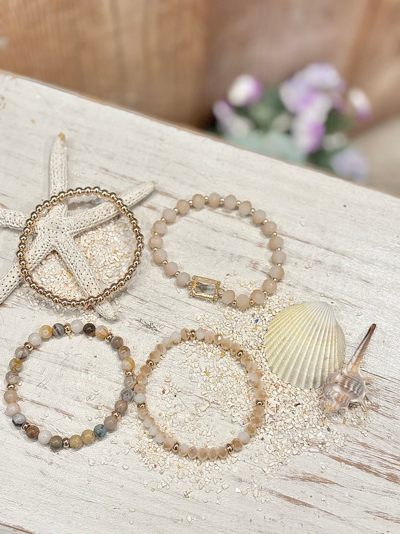 Girty's Keyselect bracelet / beige