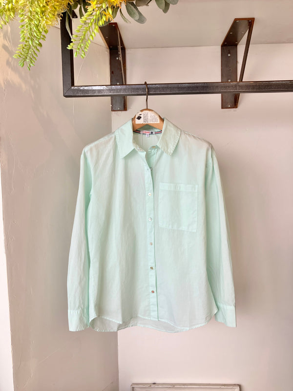 WOMEN'S CLASSIC SHIRT SHEER BLUE SHBL