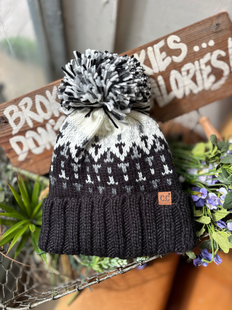 Girty's Key Select/ Pom Pom KNITHAT/ MONOQLO