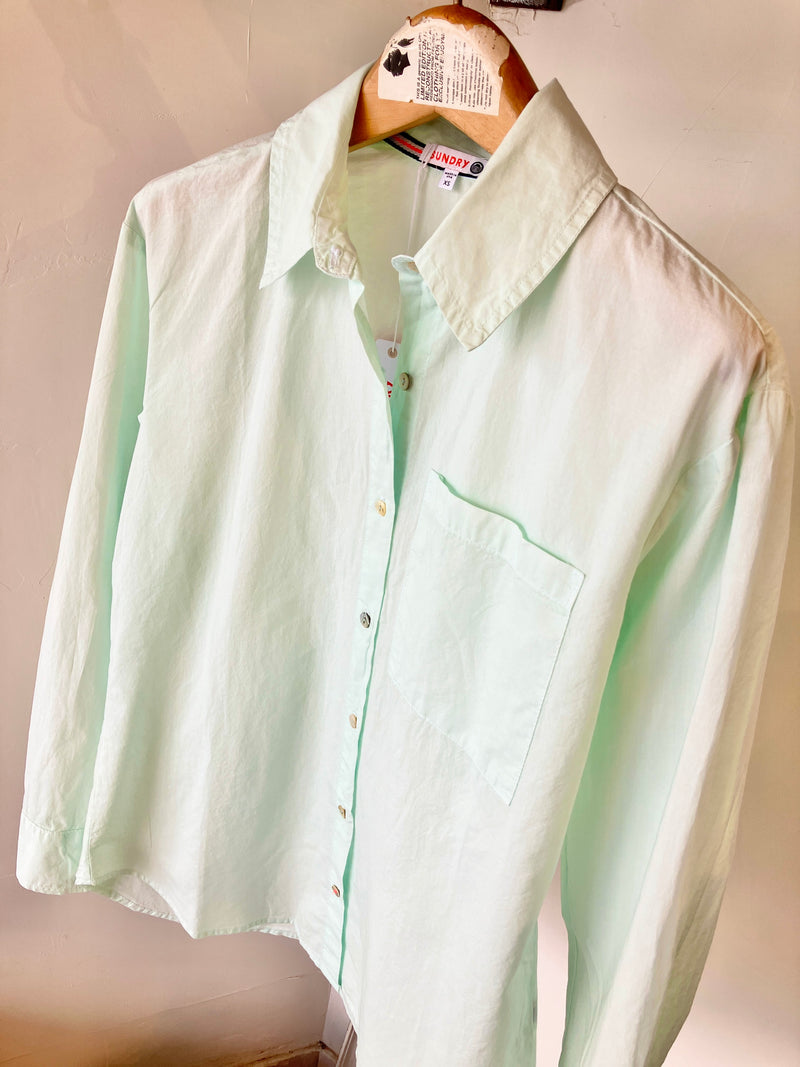 WOMEN'S CLASSIC SHIRT SHEER BLUE SHBL