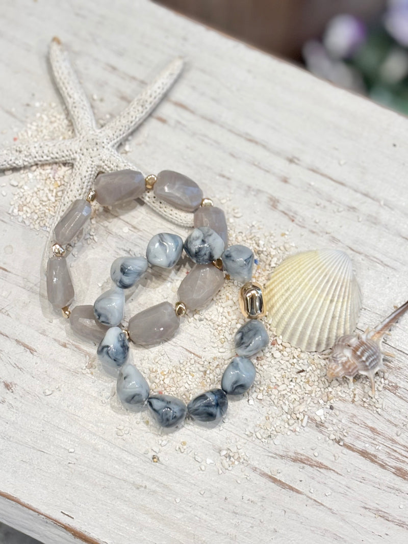 Girty's Keyselect bracelet /BLUE marble