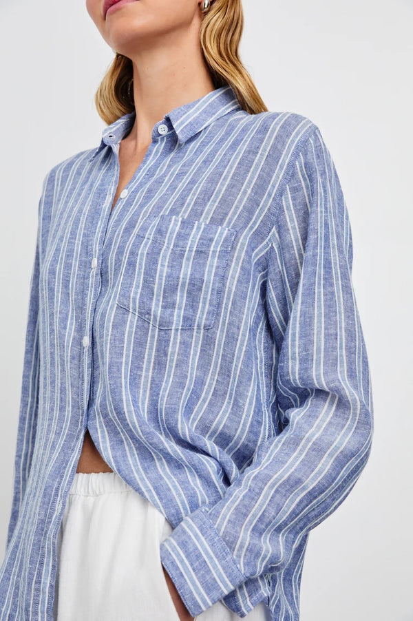 Charli Shirt Lake View Stripe