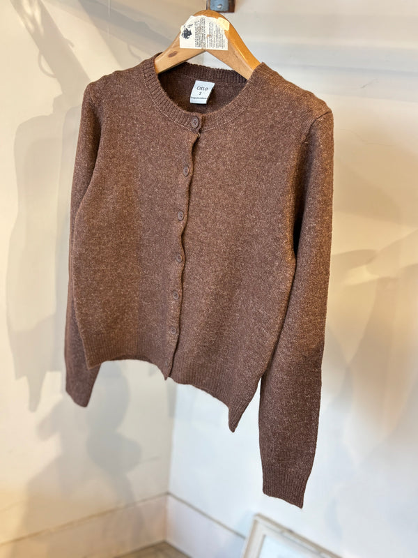 CIELO Knit cardigan / camel