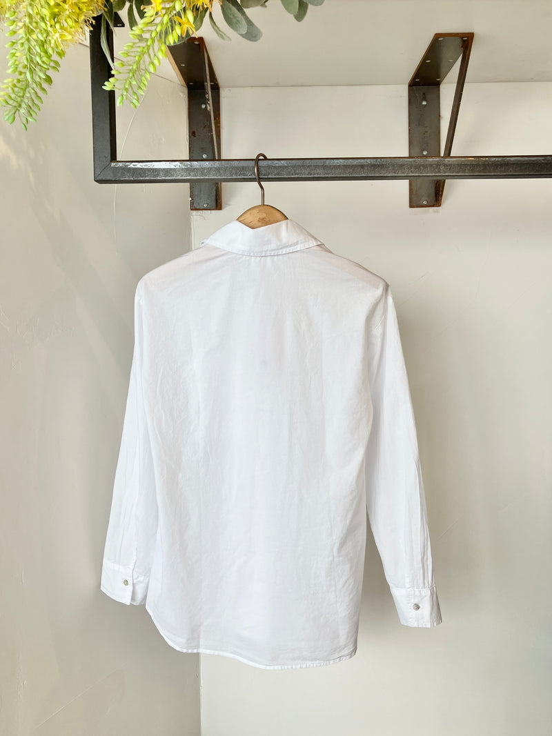 WOMEN'S CLASSIC SHIRT IN OPTIC WHITE
