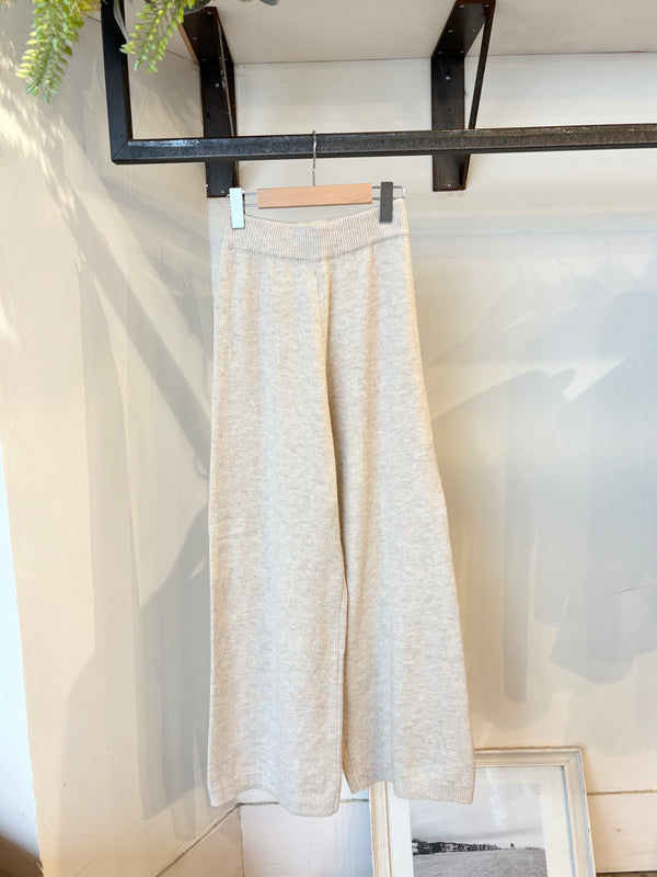 CIELO Knit pants  /ivory