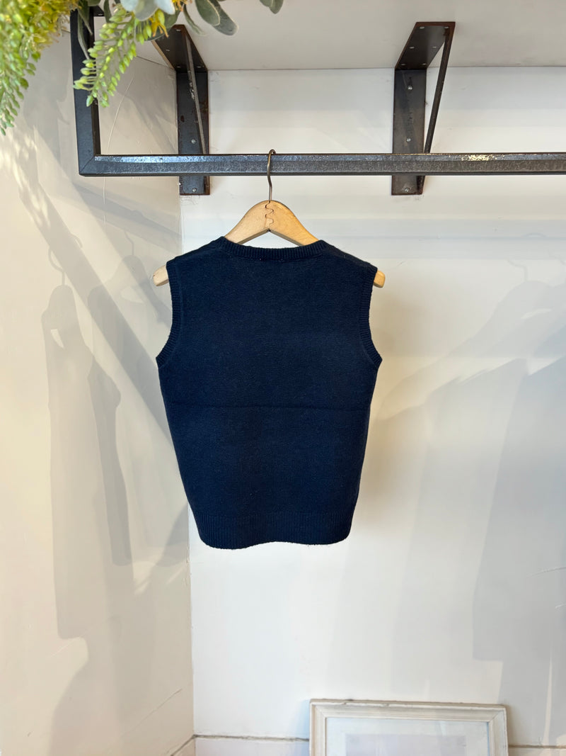 CIELO Knit Top / Navy