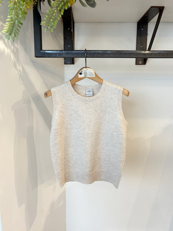 CIELO Knit Top /ivory