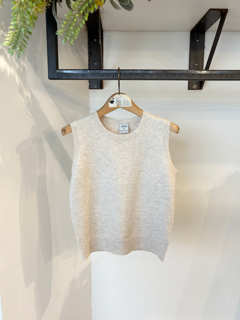 CIELO Knit Top /ivory