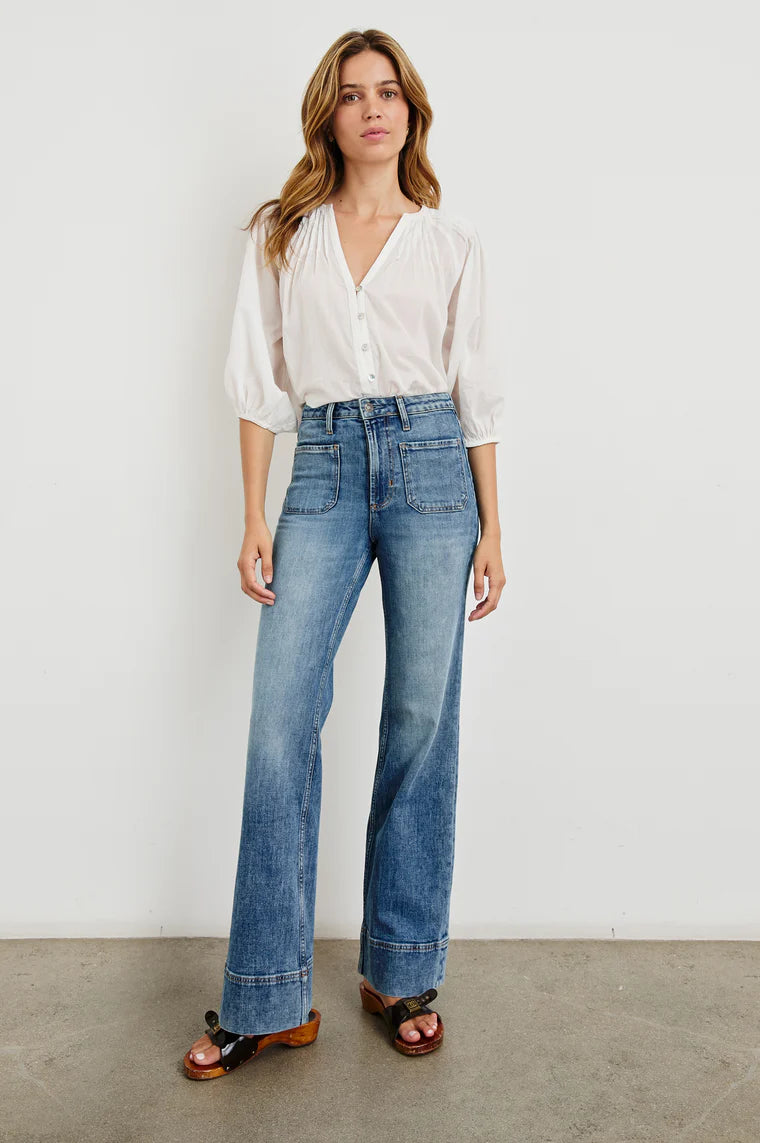 Alamitos Flared Trouser Tradewind