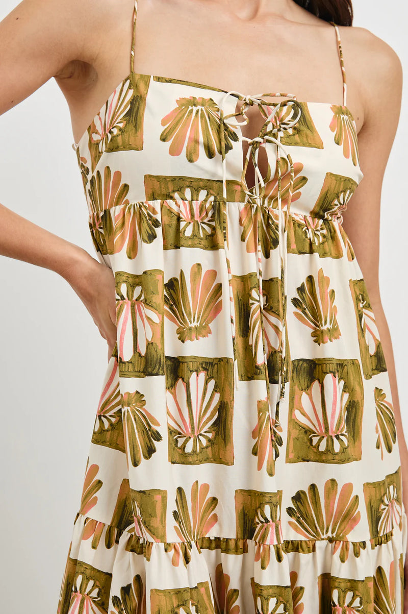 Mica Dress Checkered Shells