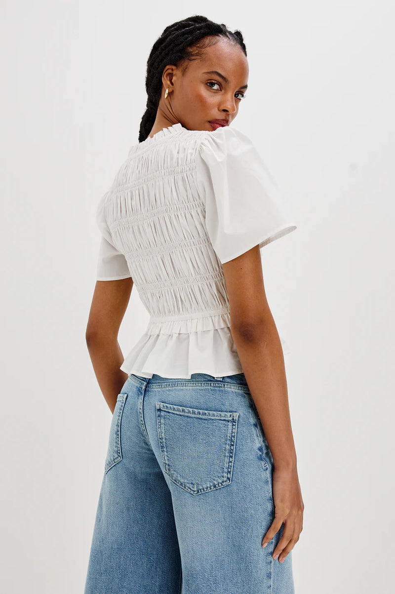 Portia Top White