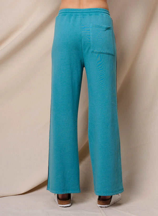 WOMEN'S LOUNGE PANT IN DUSTY AQUA