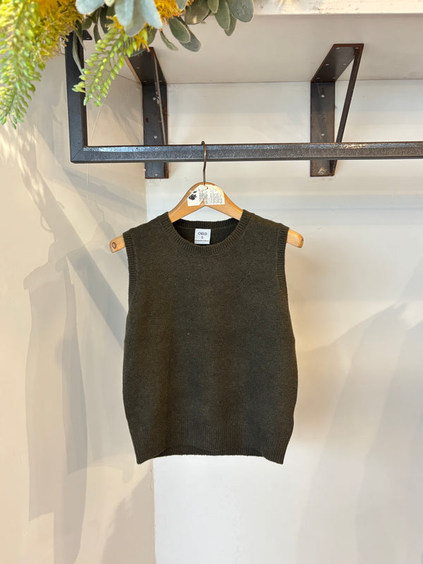 CIELO Knit Top / khaki