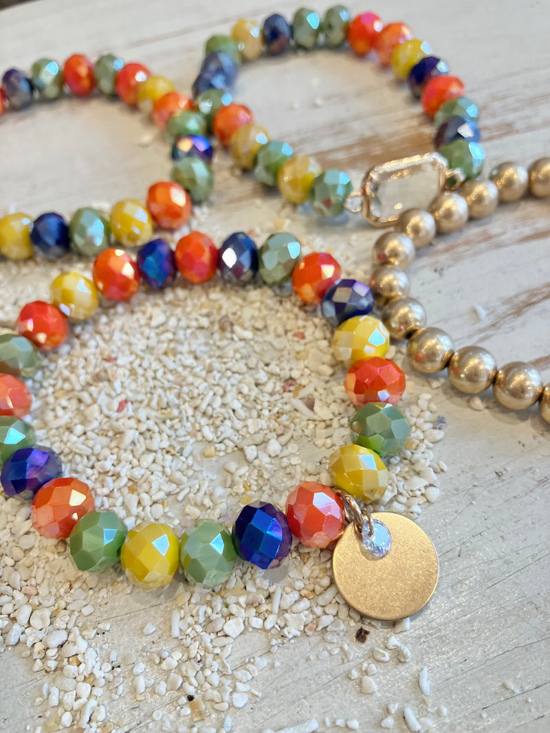 Girty's Keyselect /multicolored bees bracelet