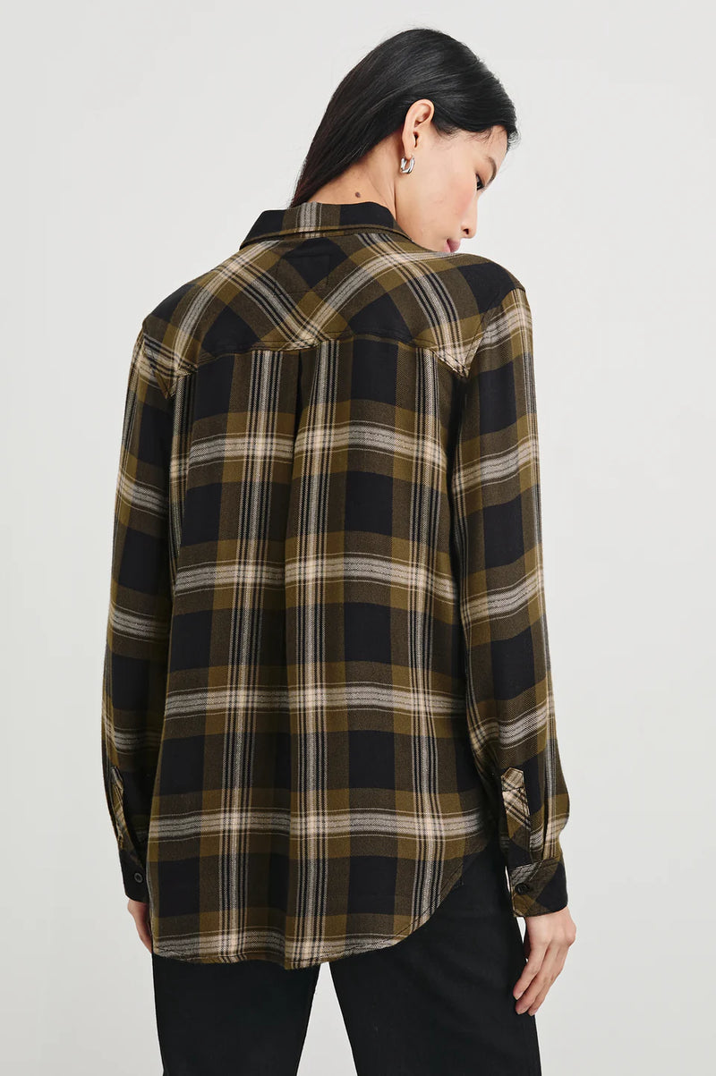 Hunter Shirt Black Carmel Lurex