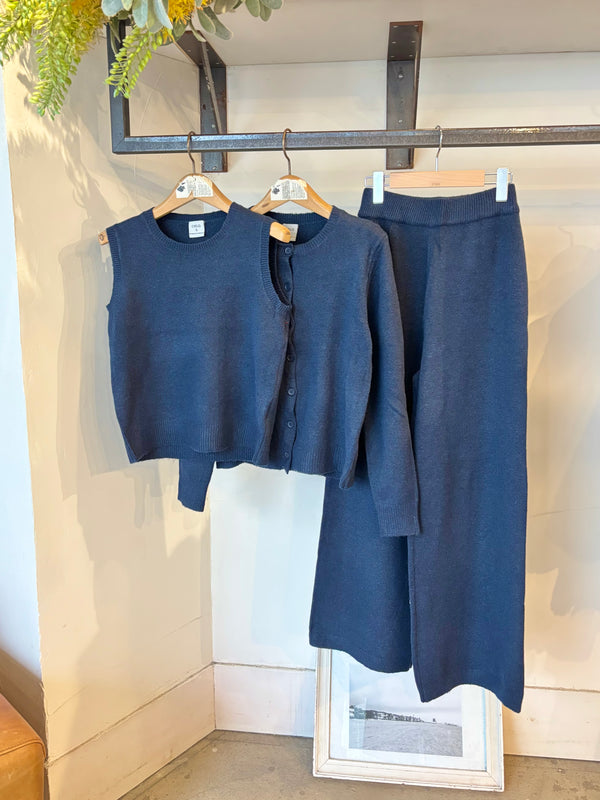 CIELO Knit pants  / Navy