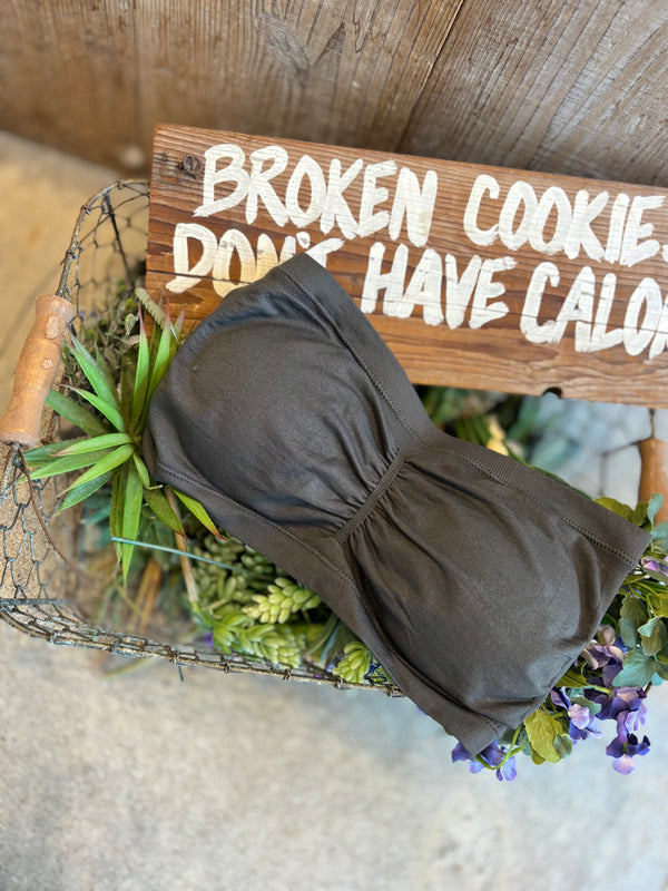 Girty's Key Select/bandeau/CHARCOAL