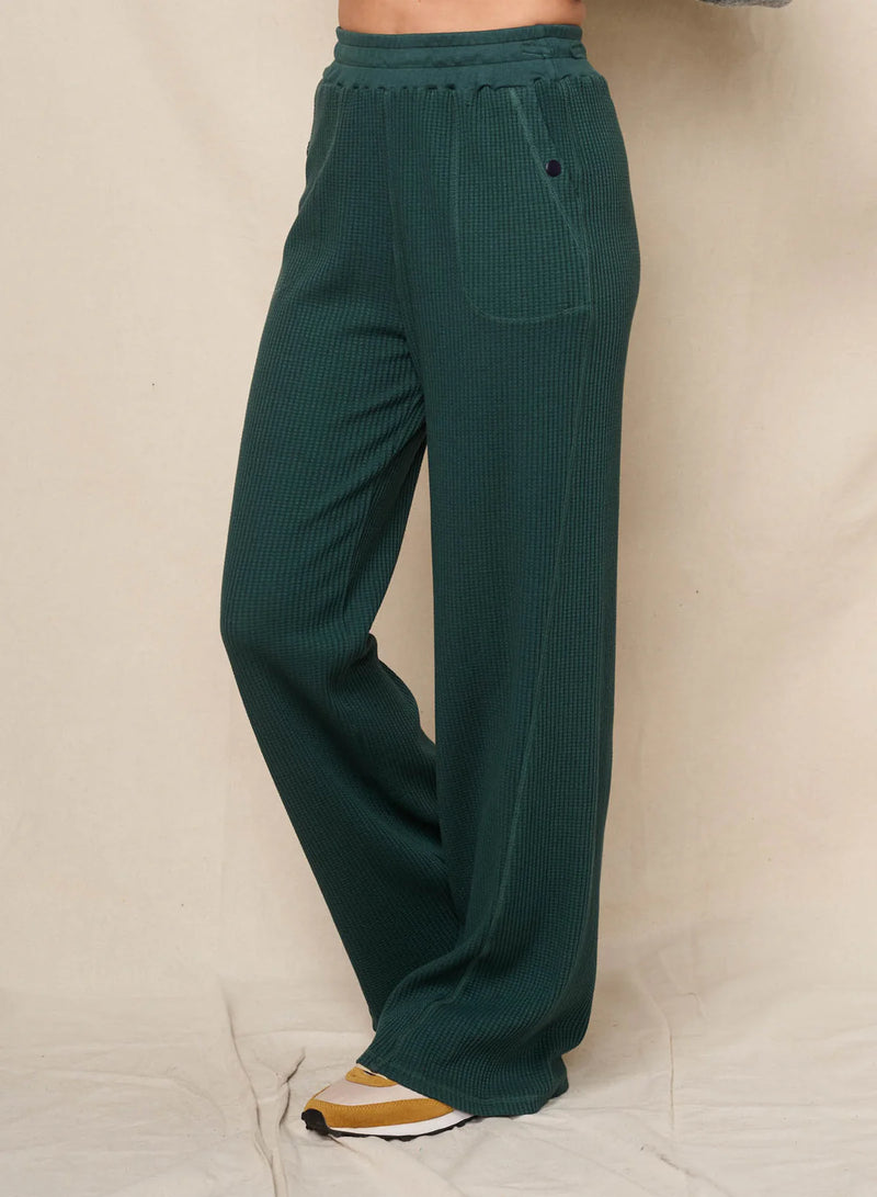 WOMEN'S FLARE LOUNGE PANT IN RAINFOREST