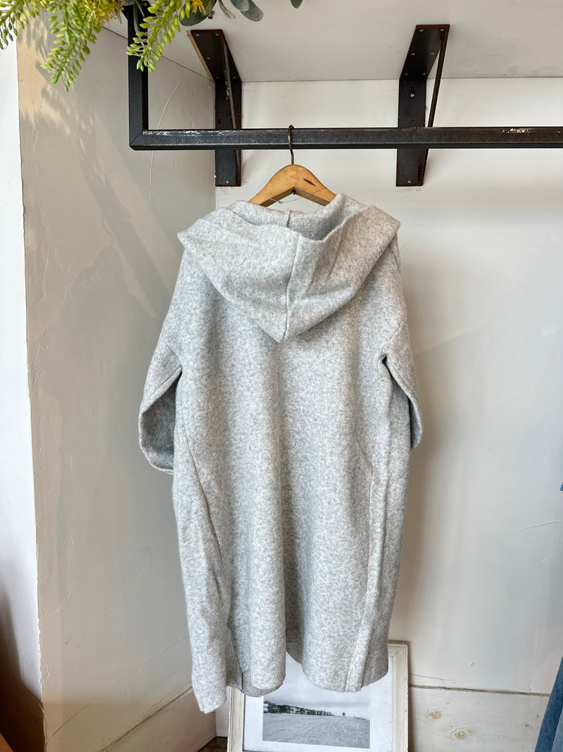 MIRACLE  KNIT HOOD CARDIGAN🤍