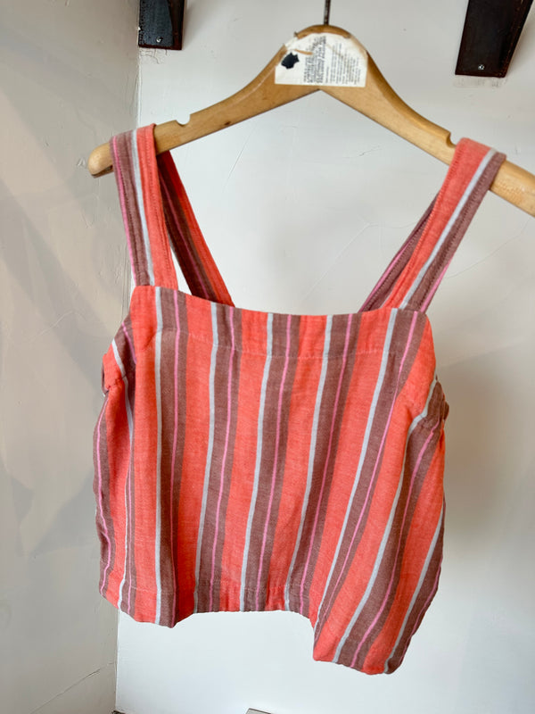 CROSS BACK SWING TANK BRIGHT CORAL BCOR
