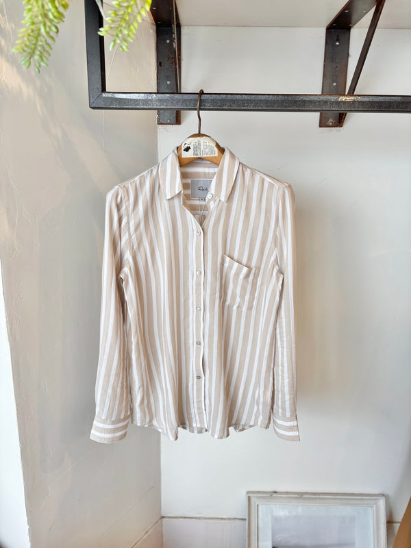 Wren Shirt natural stripe
