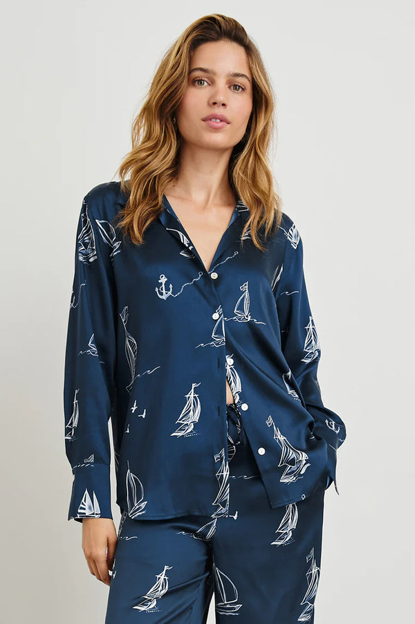 Ledger Shirt Sailboats
