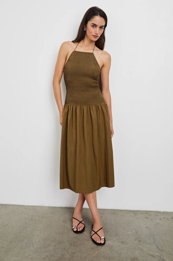 Leslie Dress Sepia