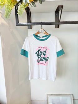 BOYFRIEND TEE SURF CAMP OPIC WHITE
