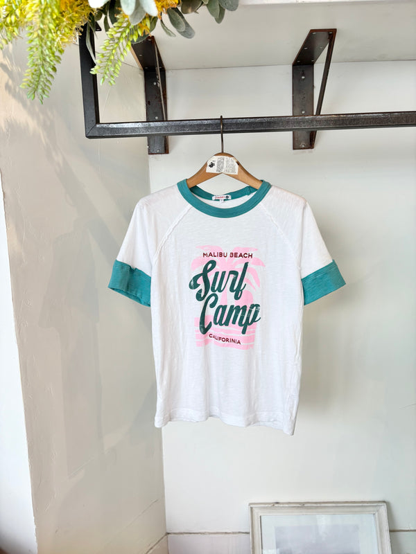 BOYFRIEND TEE SURF CAMP OPIC WHITE