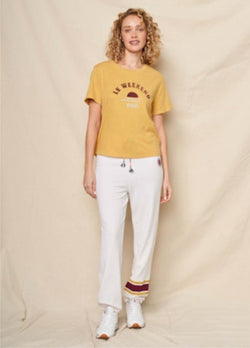 BOXY CREW TEE - LE WEEKEND