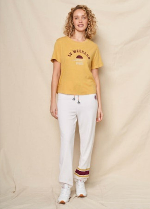 BOXY CREW TEE - LE WEEKEND