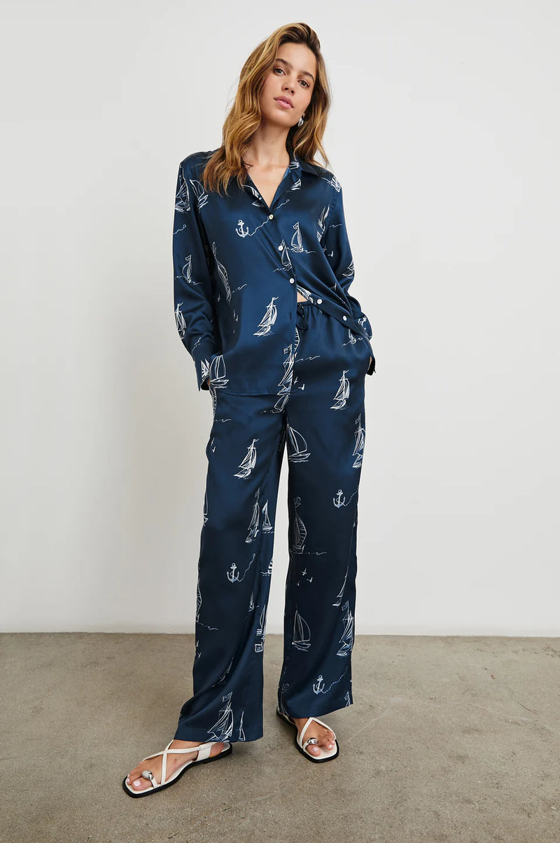 Ledger Shirt Sailboats