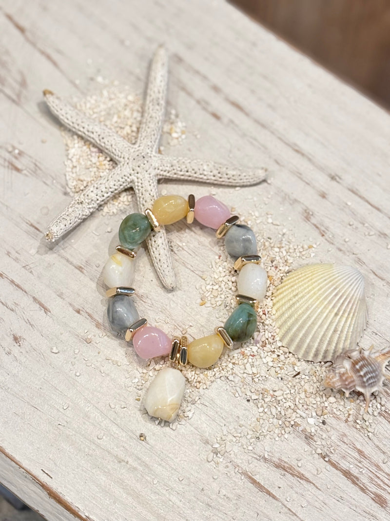 Girty's Keyselect bracelet /stone bracelet