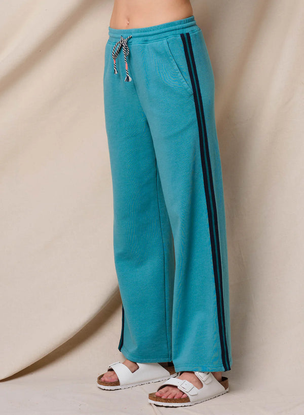 WOMEN'S LOUNGE PANT IN DUSTY AQUA