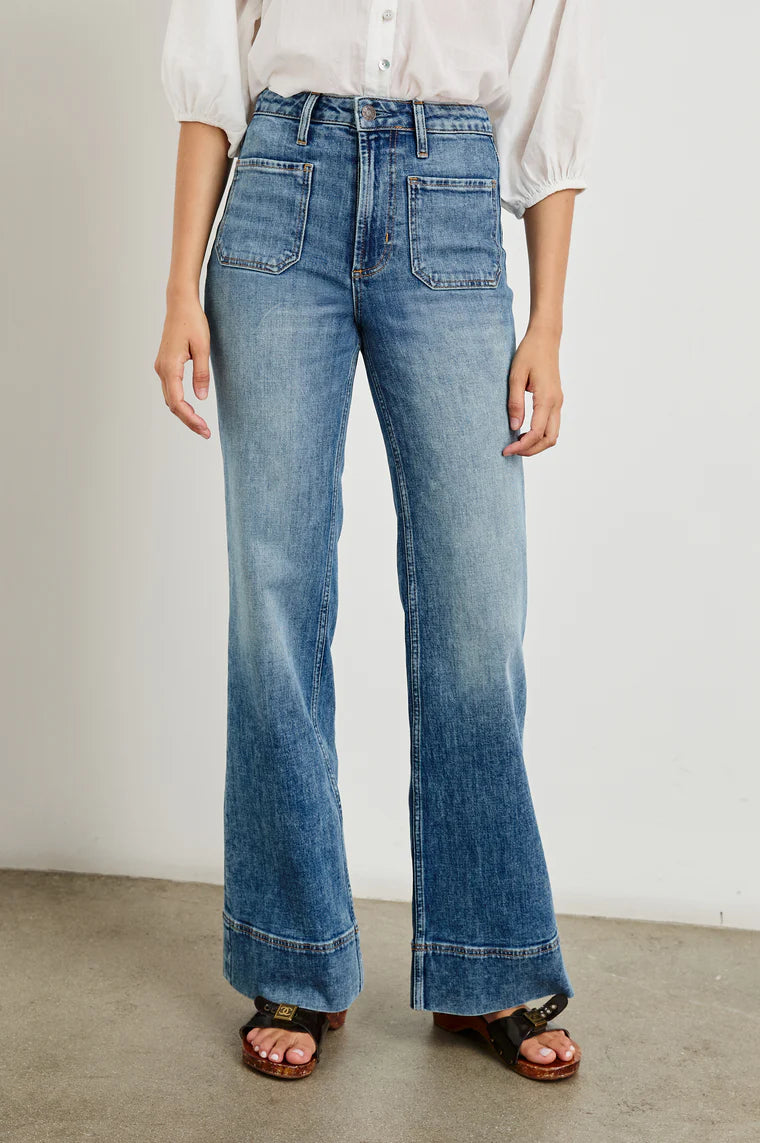 Alamitos Flared Trouser Tradewind