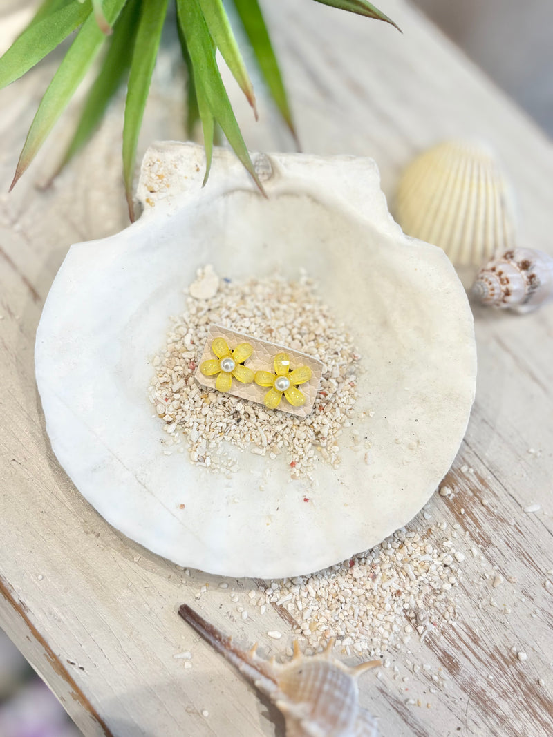 Girtyskey Select/PIERCE/GLITTER YELLOW flower