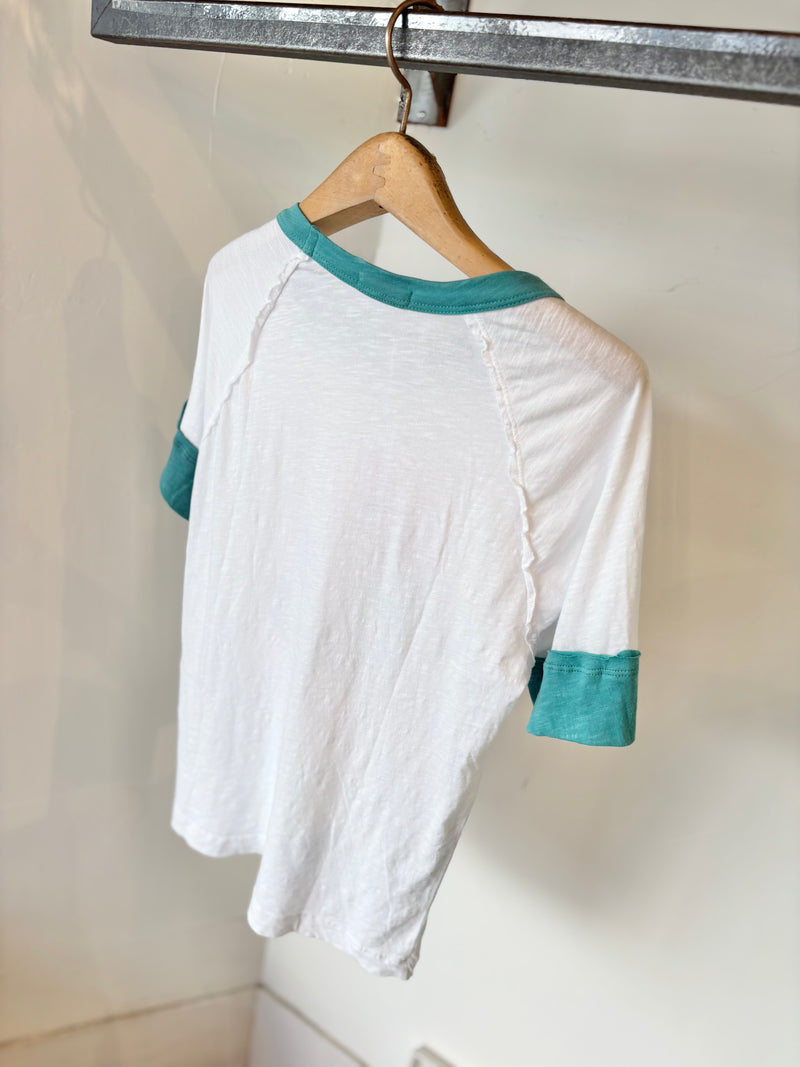BOYFRIEND TEE SURF CAMP OPIC WHITE