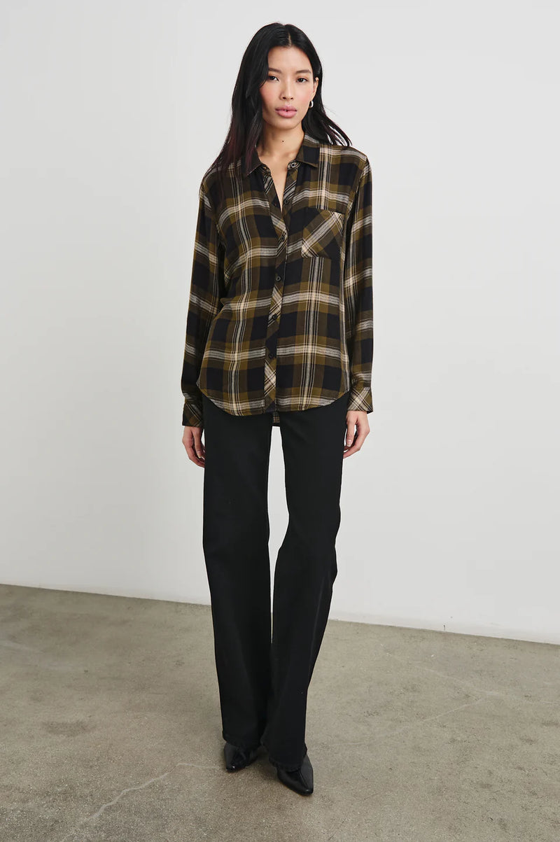 Hunter Shirt Black Carmel Lurex