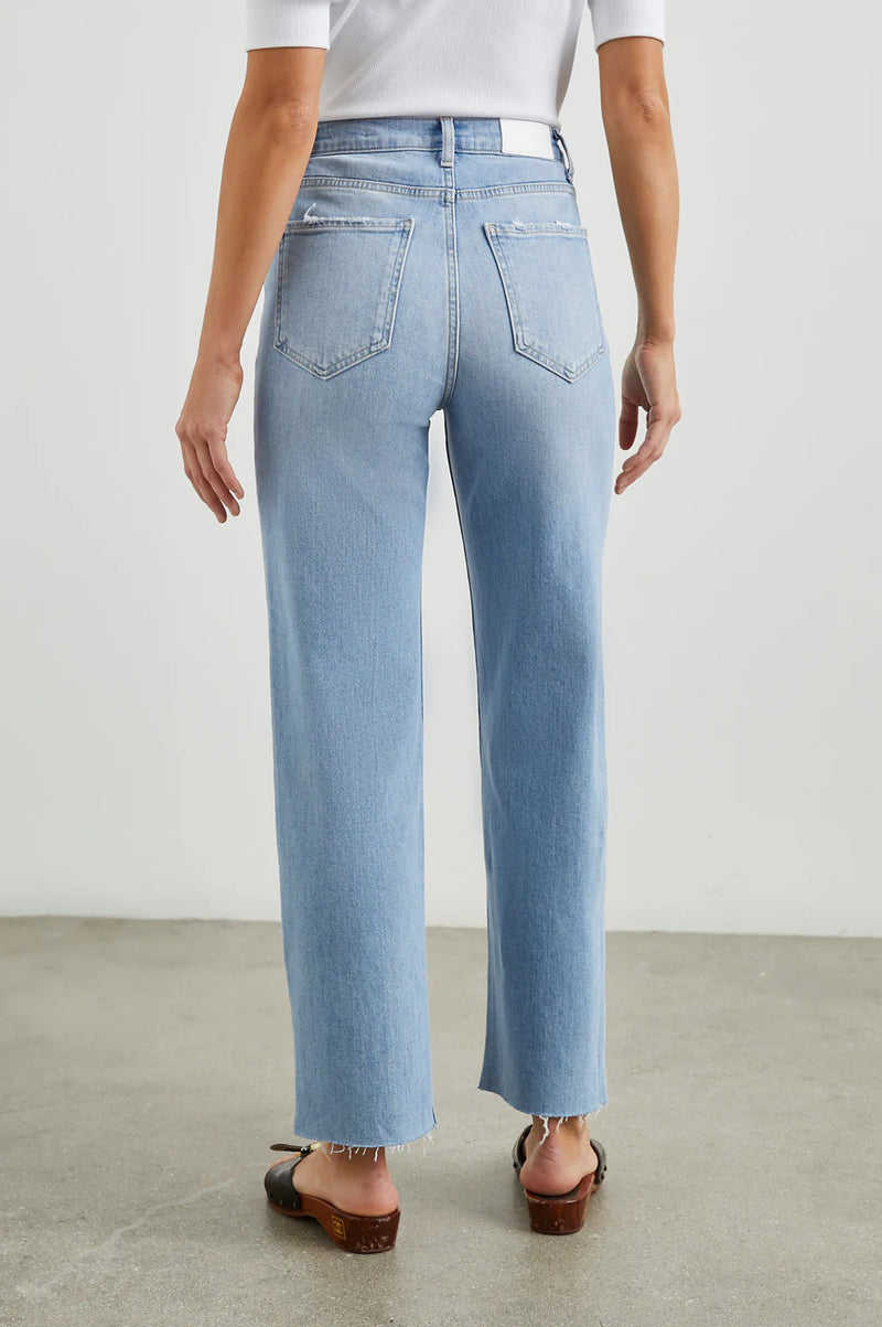 THE TOPANGA CROP HIGH RISE CROP STRAIGHT