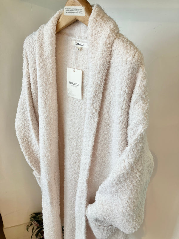 MIRACLE sweater cardigan/ Cream