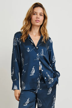 Ledger Shirt Sailboats